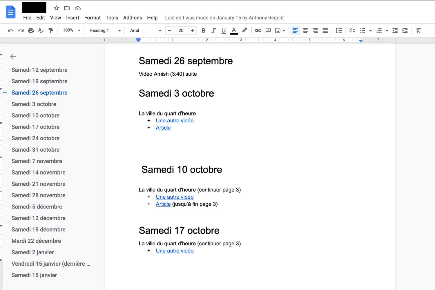 Google doc 2 Tutor wrote the lesson progress and share the materials through google document.
