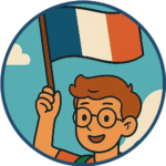summer_courses_interactive_french_round_flag_tutors define